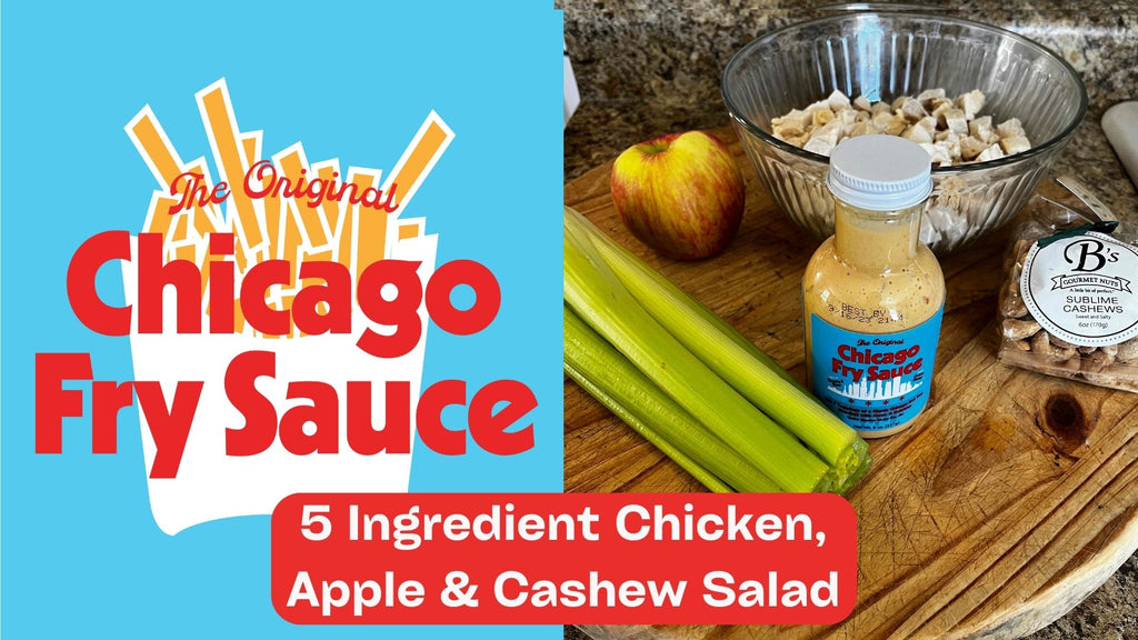 5 Ingredient Chicken, Apple & Cashew Salad