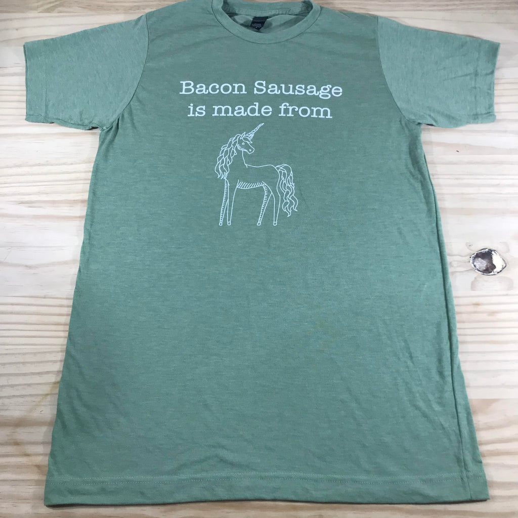 T-Shirt: Bacon Sausage is Made From... - Big Fork Brands