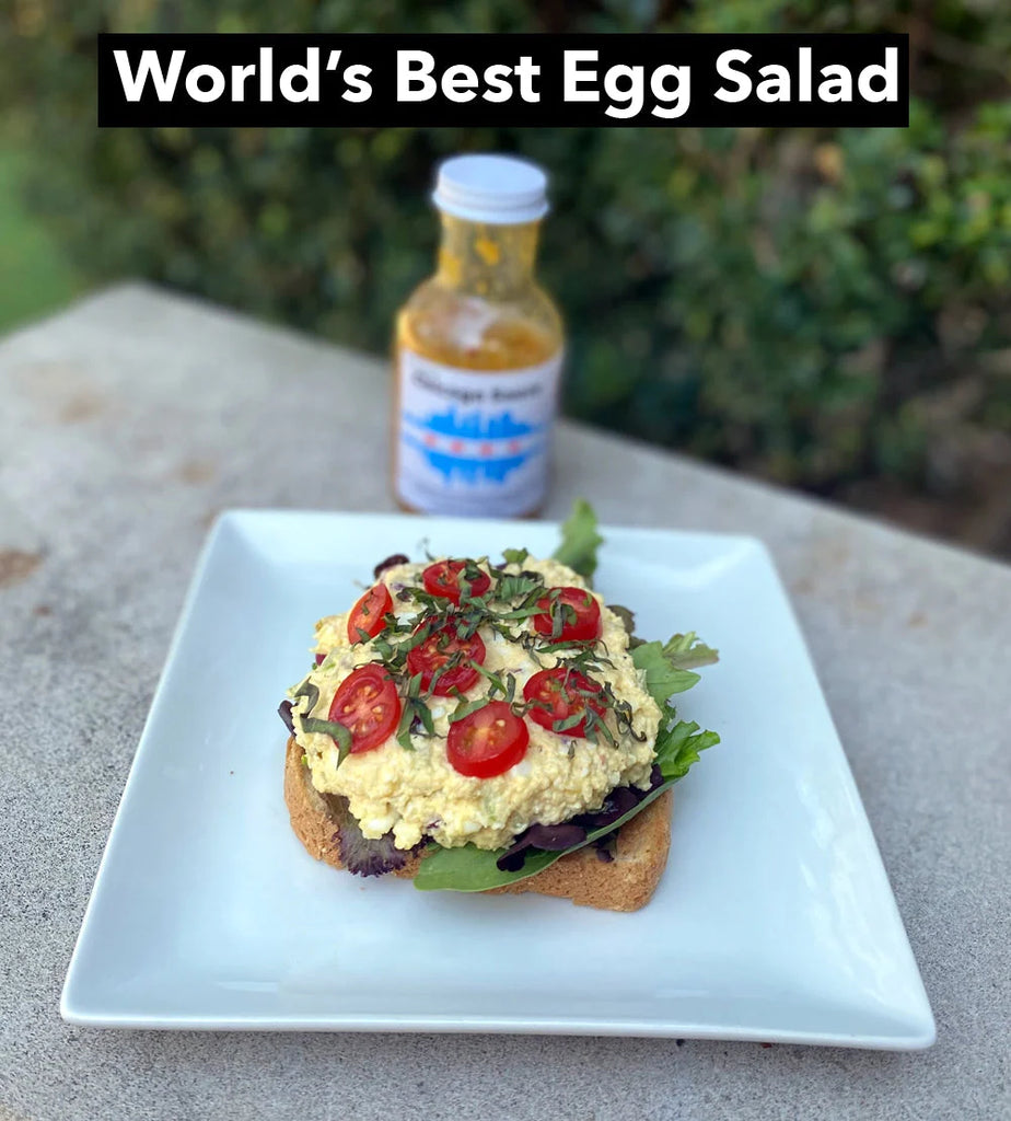 World's Best Egg Salad Recipe & Video - Step by Step - Super Fast & Tasty - Using Chicago Sauce