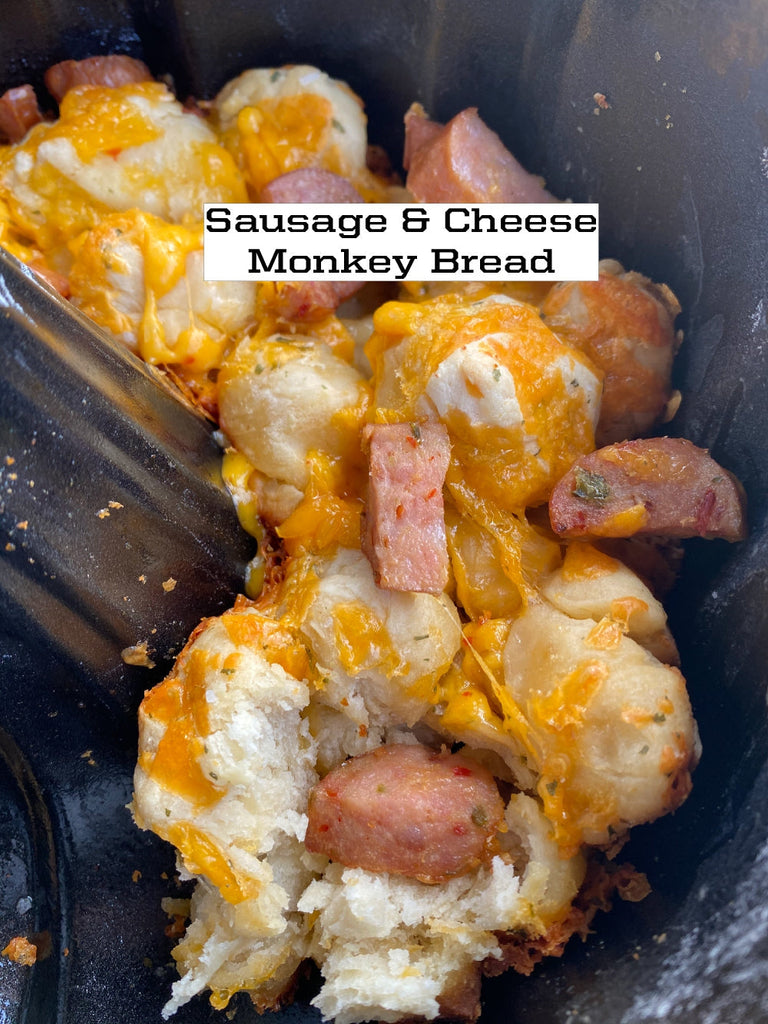 Sausage & Cheese Monkey Bread