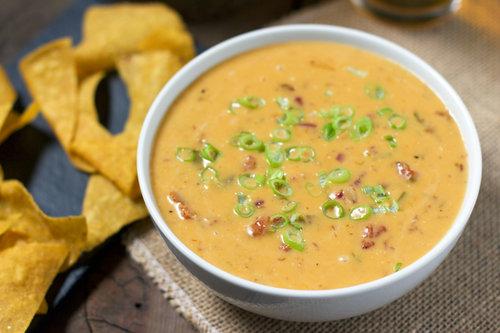 Bacon Sausage Beer Cheese Dip