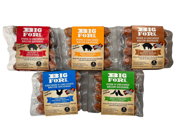 Bacon Sausage 5 Pack - Best Selling Flavors