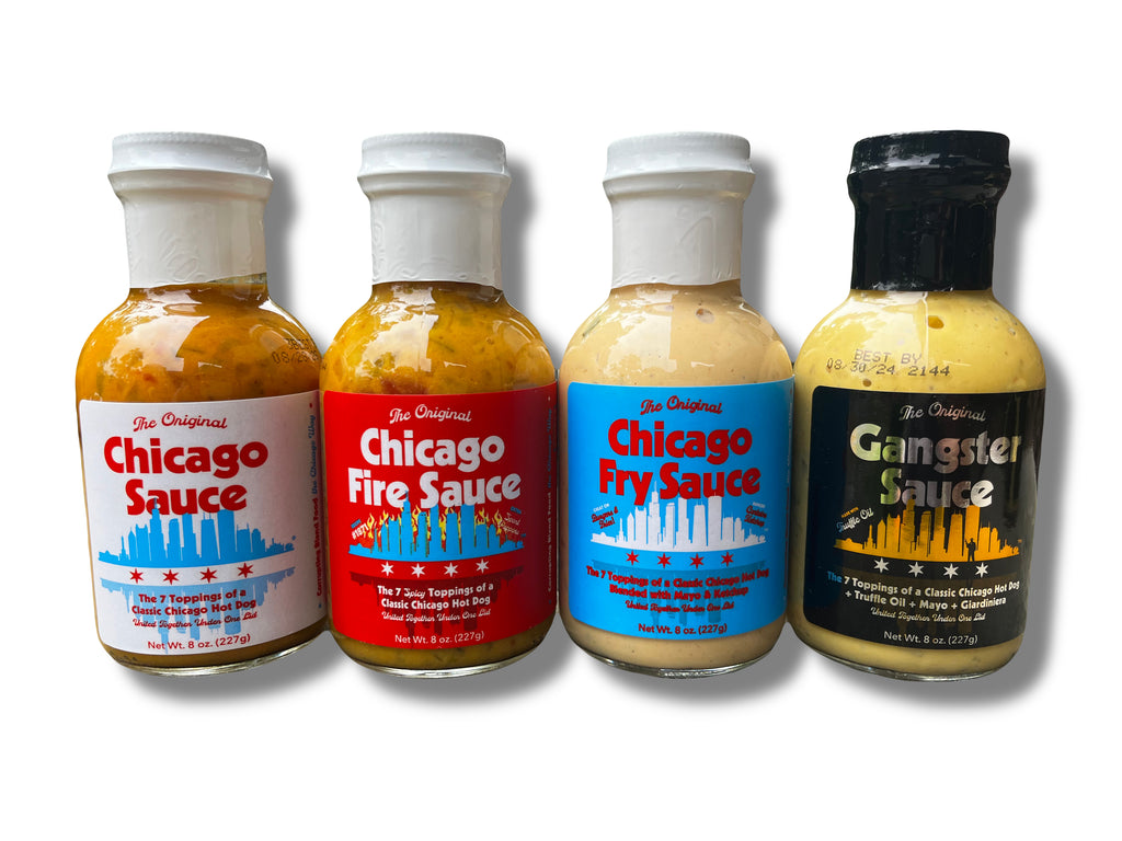 Chicago Sauce, Chicago Fire Sauce, Chicago Fry Sauce & Chicago Gangster Sauce