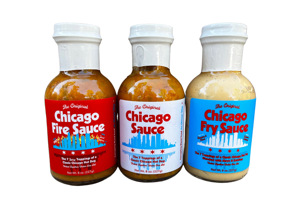 Chicago Sauce, Chicago Fire Sauce, & Chicago Fry Sauce
