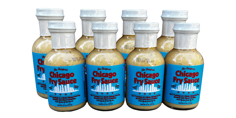 8 Bottles of Burger & French Fry Dipping Sauce: Chicago Fry Sauce