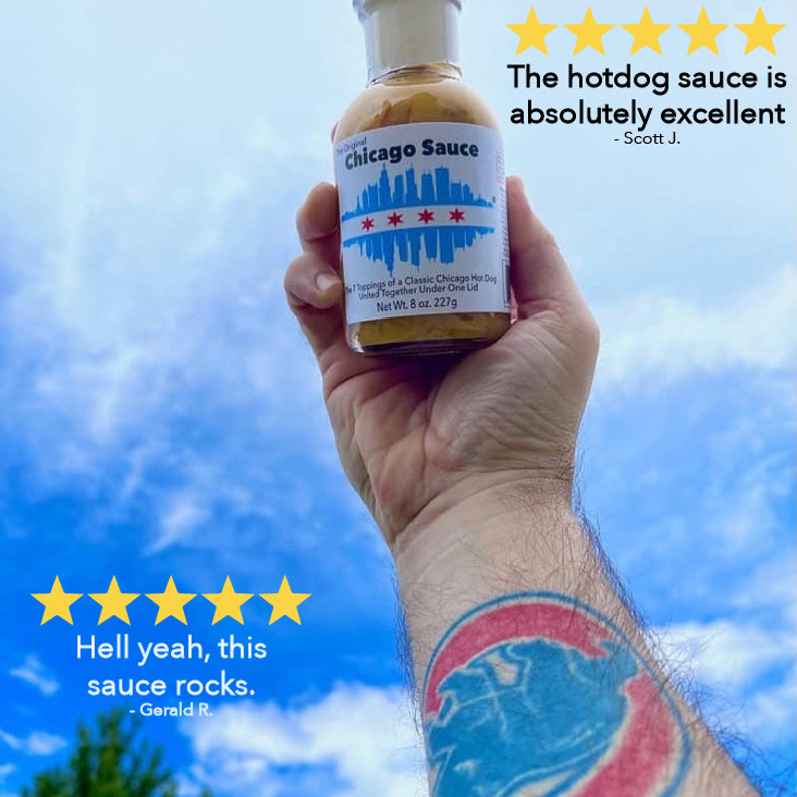 The Original Chicago Sauce, The REAL Windy City Sauce, Chicago Style Hot  Dog Sauce Collection