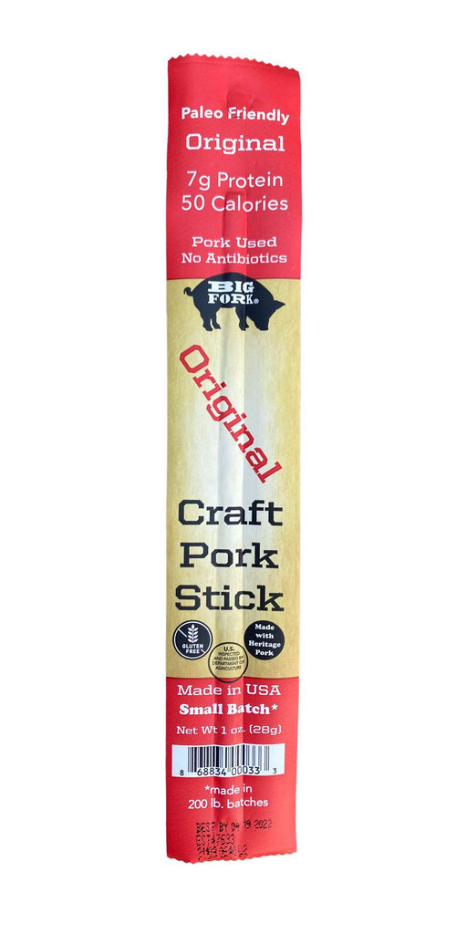 Craft Pork Snack Stick Sample (3 sticks total)
